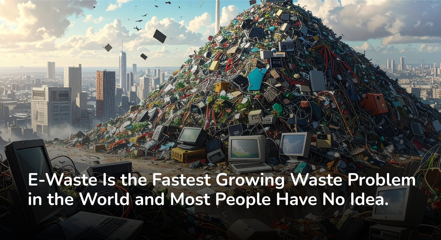 e-waste is the fastest growing waste problem